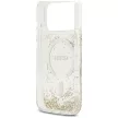 Guess Resin Bottom Glitter MagSafe iPhone 18 Pro / 17 Pro (GUHMP18LRGRGED) tok, arany
