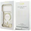 Guess Resin Bottom Glitter MagSafe iPhone 18 Pro / 17 Pro (GUHMP18LRGRGED) tok, arany