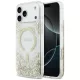 Guess Resin Bottom Glitter MagSafe iPhone 18 Pro Max / 17 Pro Max (GUHMP18XRGRGED) tok, arany