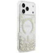 Guess Resin Bottom Glitter MagSafe iPhone 18 Pro Max / 17 Pro Max (GUHMP18XRGRGED) tok, arany