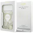 Guess Resin Bottom Glitter MagSafe iPhone 18 Pro Max / 17 Pro Max (GUHMP18XRGRGED) tok, arany