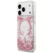 Guess Resin Bottom Glitter MagSafe iPhone 18 Pro / 17 Pro (GUHMP18LRGRGEP) tok, rózsaszín