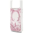 Guess Resin Bottom Glitter MagSafe iPhone 18 Pro / 17 Pro (GUHMP18LRGRGEP) tok, rózsaszín
