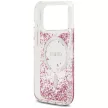 Guess Resin Bottom Glitter MagSafe iPhone 18 Pro / 17 Pro (GUHMP18LRGRGEP) tok, rózsaszín