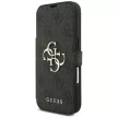 Guess Book 4G Metal Logo iPhone 18 Pro / 17 Pro (GUBKP18L4GMGGR) tok, fekete