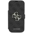 Guess Book 4G Metal Logo iPhone 18 Pro / 17 Pro (GUBKP18L4GMGGR) tok, fekete