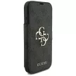Guess Book 4G Metal Logo iPhone 18 Pro / 17 Pro (GUBKP18L4GMGGR) tok, fekete