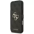 Guess Book 4G Metal Logo iPhone 18 Pro Max / 17 Pro Max (GUBKP18X4GMGGR) tok, fekete