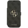 Guess Book 4G Metal Logo iPhone 18 Pro Max / 17 Pro Max (GUBKP18X4GMGGR) tok, fekete
