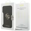 Guess Book 4G Metal Logo iPhone 18 Pro Max / 17 Pro Max (GUBKP18X4GMGGR) tok, fekete