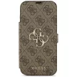 Guess Book 4G Metal Logo iPhone 18 Pro Max / 17 Pro Max (GUBKP18X4GMGBR) tok, barna