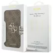 Guess Book 4G Metal Logo iPhone 18 Pro Max / 17 Pro Max (GUBKP18X4GMGBR) tok, barna