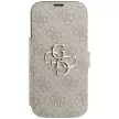 Guess Book 4G Metal Logo iPhone 18 Pro / 17 Pro (GUBKP18L4GMGPI) tok, rózsaszín