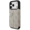 Guess Book 4G Metal Logo iPhone 18 Pro / 17 Pro (GUBKP18L4GMGPI) tok, rózsaszín