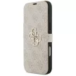Guess Book 4G Metal Logo iPhone 18 Pro Max / 17 Pro Max (GUBKP18X4GMGPI) tok, rózsaszín