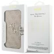 Guess Book 4G Metal Logo iPhone 18 Pro Max / 17 Pro Max (GUBKP18X4GMGPI) tok, rózsaszín