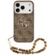 Guess 4G Strap 4G Classic Logo Metal Trims iPhone 18 Pro / 17 Pro (GUHCP18LP4GMGSCW) tok, barna