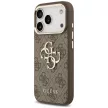 Guess 4G Strap 4G Classic Logo Metal Trims iPhone 18 Pro / 17 Pro (GUHCP18LP4GMGSCW) tok, barna