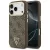 Guess 4G Triangle Logo MagSafe iPhone 18 Pro / 17 Pro (GUHMP18LP4GTDGMW) tok, barna