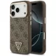 Guess 4G Triangle Logo MagSafe iPhone 18 Pro / 17 Pro (GUHMP18LP4GTDGMW) tok, barna