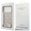 Guess 4G Triangle Logo MagSafe iPhone 18 Pro / 17 Pro (GUHMP18LP4GTDGMP) tok, rózsaszín-arany