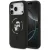 Karl Lagerfeld Silicone Karl&Choupette Ring MagSafe iPhone 18 Pro Max / 17 Pro Max (KLHMP18XSCMKCRHK) tok, fekete