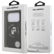 Karl Lagerfeld Silicone Karl&Choupette Ring MagSafe iPhone 18 Pro Max / 17 Pro Max (KLHMP18XSCMKCRHK) tok, fekete