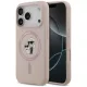 Karl Lagerfeld Silicone Karl&Choupette Ring MagSafe iPhone 18 Pro / 17 Pro (KLHMP18LSCMKCRHP) tok, rózsaszín