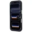 Karl Lagerfeld Saffiano Karl&Choupette Heads Pins Strap Logo iPhone 18 Pro / 17 Pro (KLHCP18LPSWFDHPSK) tok, fekete