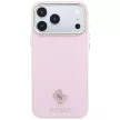 Guess Saffiano Small 4G & Classic Logo MagSafe iPhone 18 Pro / 17 Pro (GUHMP18L6PSA4DMP) tok, rózsaszín