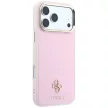 Guess Saffiano Small 4G & Classic Logo MagSafe iPhone 18 Pro / 17 Pro (GUHMP18L6PSA4DMP) tok, rózsaszín