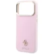 Guess Saffiano Small 4G & Classic Logo MagSafe iPhone 18 Pro / 17 Pro (GUHMP18L6PSA4DMP) tok, rózsaszín