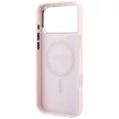 Guess Saffiano Small 4G & Classic Logo MagSafe iPhone 18 Pro / 17 Pro (GUHMP18L6PSA4DMP) tok, rózsaszín