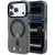 BMW M IML Glossy Metal Logo & Trims MagSafe iPhone 18 Pro / 17 Pro (BMHMP18L26HTGMILK) tok, fekete