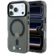 BMW M IML Glossy Metal Logo & Trims MagSafe iPhone 18 Pro / 17 Pro (BMHMP18L26HTGMILK) tok, fekete