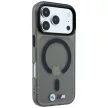 BMW M IML Glossy Metal Logo & Trims MagSafe iPhone 18 Pro / 17 Pro (BMHMP18L26HTGMILK) tok, fekete