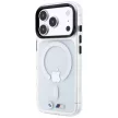 BMW M IML Glossy Metal Logo & Trims MagSafe iPhone 18 Pro / 17 Pro (BMHMP18L26HTGMILH) tok, átlátszó