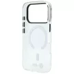 BMW M IML Glossy Metal Logo & Trims MagSafe iPhone 18 Pro / 17 Pro (BMHMP18L26HTGMILH) tok, átlátszó