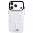 BMW M IML Glossy Metal Logo & Trims MagSafe iPhone 18 Pro Max / 17 Pro Max (BMHMP18X26HTGMILH) tok, átlátszó