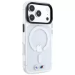 BMW M IML Glossy Metal Logo & Trims MagSafe iPhone 18 Pro Max / 17 Pro Max (BMHMP18X26HTGMILH) tok, átlátszó