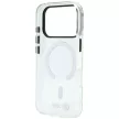 BMW M IML Glossy Metal Logo & Trims MagSafe iPhone 18 Pro Max / 17 Pro Max (BMHMP18X26HTGMILH) tok, átlátszó