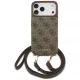 Guess 4G Cardslots & Magnetic Closure Crossbody iPhone 18 Pro Max / 17 Pro Max (GUHCP18XCB4GB) tok, barna