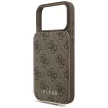 Guess 4G Cardslots & Magnetic Closure Crossbody iPhone 18 Pro Max / 17 Pro Max (GUHCP18XCB4GB) tok, barna