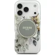 Guess IML Flower & Tonal Circle MagSafe iPhone 18 Pro Max / 17 Pro Max (GUHMP18XHFWBDCEN) tok, zöld