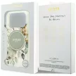 Guess IML Flower & Tonal Circle MagSafe iPhone 18 Pro Max / 17 Pro Max (GUHMP18XHFWBDCEN) tok, zöld