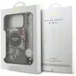 Guess IML Flowers Pearl Strap MagSafe iPhone 18 Pro Max / 17 Pro Max (GUHMP18XHFWBRCESK) tok, fekete