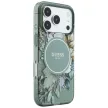 Guess IML Flowers Pearl Strap MagSafe iPhone 18 Pro / 17 Pro (GUHMP18LHFWBRCESN) tok, zöld