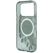 Guess IML Flowers Pearl Strap MagSafe iPhone 18 Pro / 17 Pro (GUHMP18LHFWBRCESN) tok, zöld