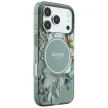 Guess IML Flowers Pearl Strap MagSafe iPhone 18 Pro Max / 17 Pro Max (GUHMP18XHFWBRCESN) tok, zöld