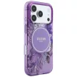 Guess IML Flowers Pearl Strap MagSafe iPhone 18 Pro Max / 17 Pro Max (GUHMP18XHFWBRCESU) tok, lila